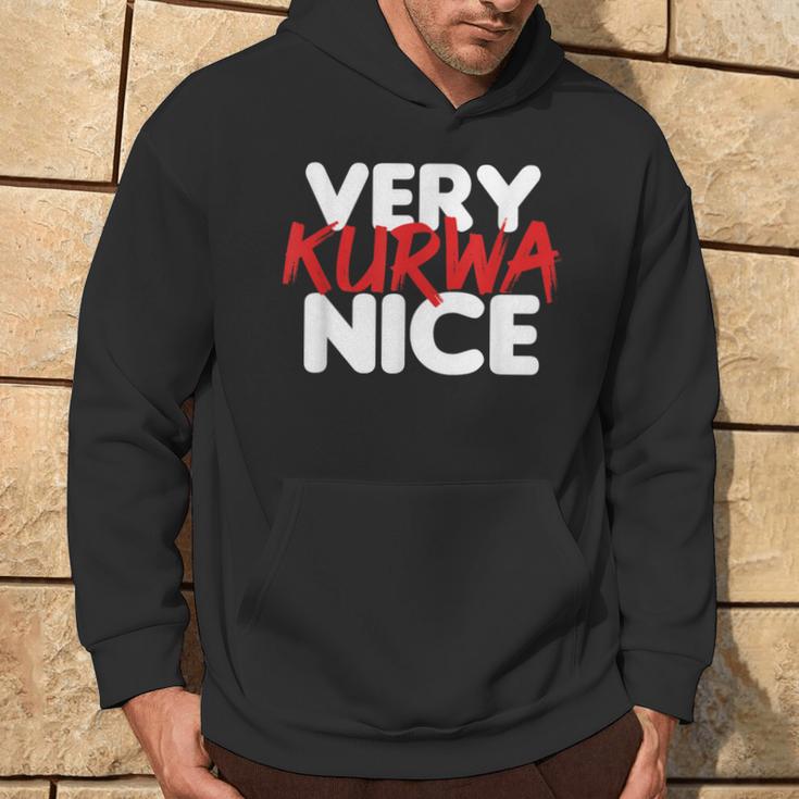 Very Kurwa Nice Kapuzenpullover Lebensstil