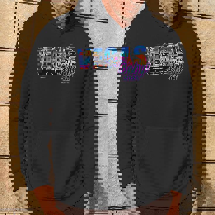 Las Vegas 2024 Trip Vegas Baby Fun Time Nightlife Hoodie Lifestyle