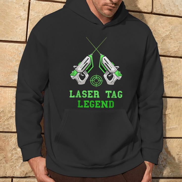 Laser Tag Legend Lasertag Player Indoor Game Sports Team Kapuzenpullover Lebensstil