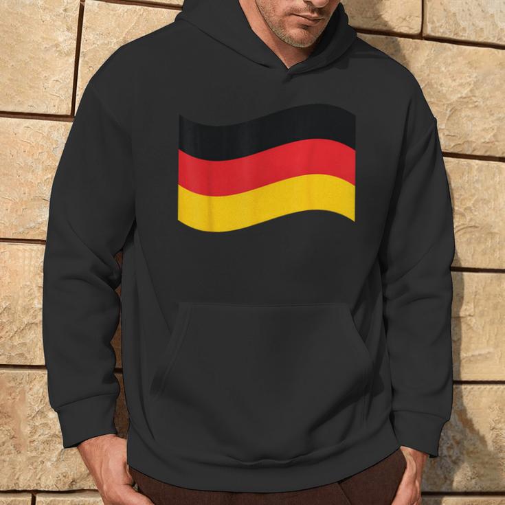 Leuchtendes Herz Deutsche Flagge Colours Germany Fan Kapuzenpullover Lebensstil