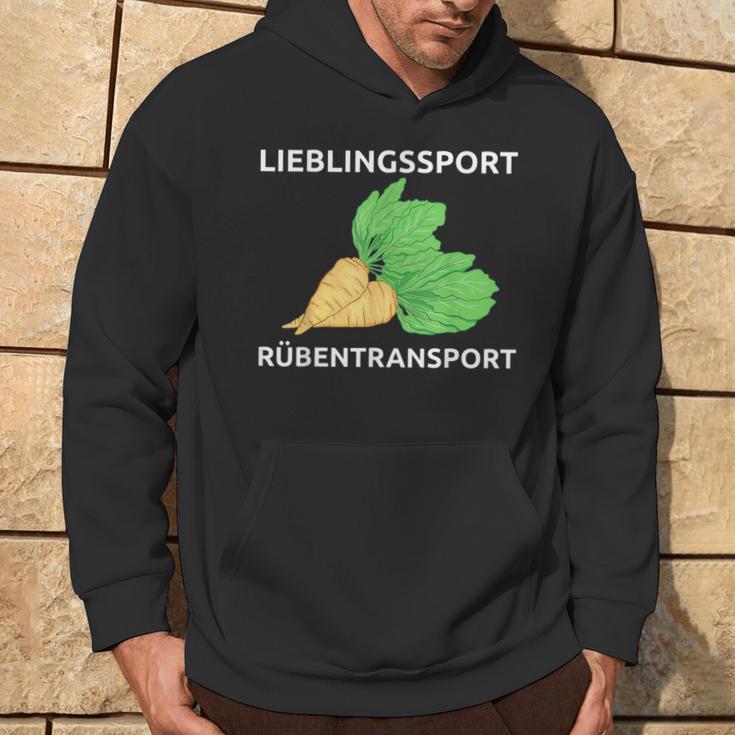 Lieblingssport Rübransport Kapuzenpullover Lebensstil