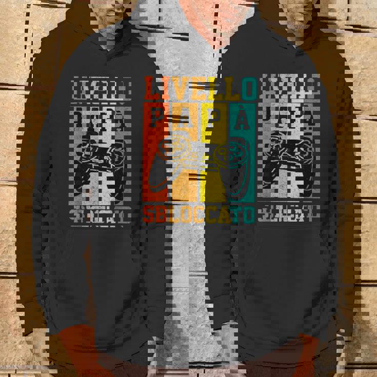 Livello Nuovo Papà Sbloccato Gamerideogiochiintage Arte Felpa con cappuccio Estilo de vida