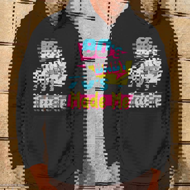 Los Años 80'S Baby 90'S Made Me Retro Nostalgia De Los 80 Sudadera Estilo de vida