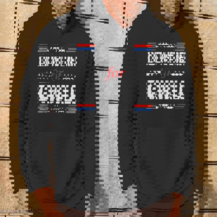 Loud White For Kamala Harris Kamala For President 2024 Hoodie Lifestyle