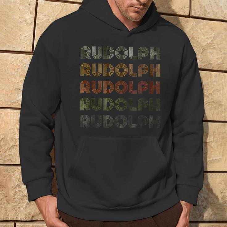 Love Heart Rudolph GrungeVintage Style Rudolph Kapuzenpullover Lebensstil