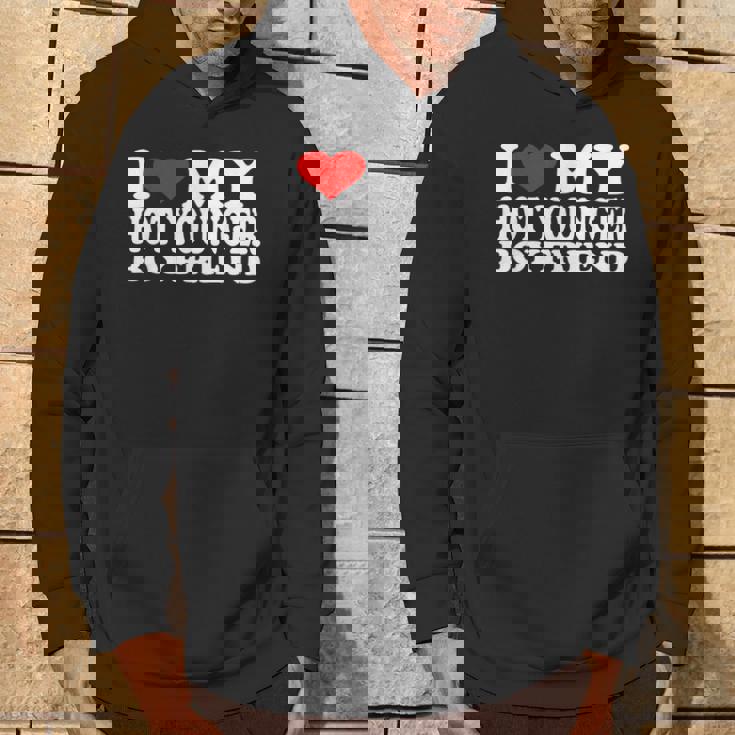 I Love My Hot Younger Boyfriend I Heart My Hot Younger Bf Hoodie Lifestyle