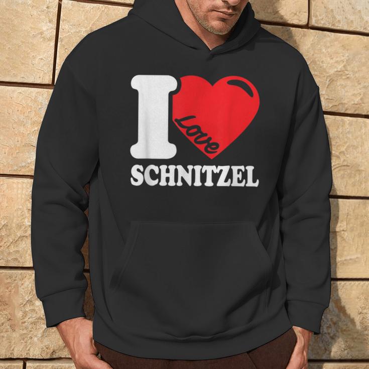 I Love Schnitzel Ich Liebe Schnitzel Schnitzel Kapuzenpullover Lebensstil