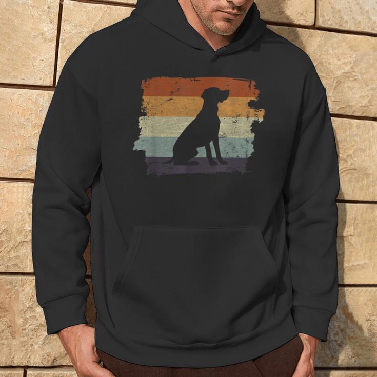 Magyarizsla Dog Retro Kapuzenpullover Lebensstil