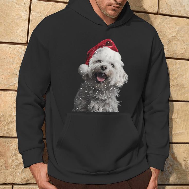 Maltese Christmas Kapuzenpullover Lebensstil