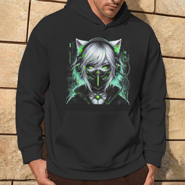 Manga Anime Ästhetische Cyberpunk Techwear Harajuku Kapuzenpullover Lebensstil