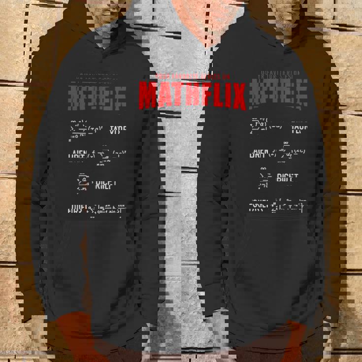 Mathflix Formule Di Calcolo Matematico Preferite Nerd Felpa con cappuccio Estilo de vida