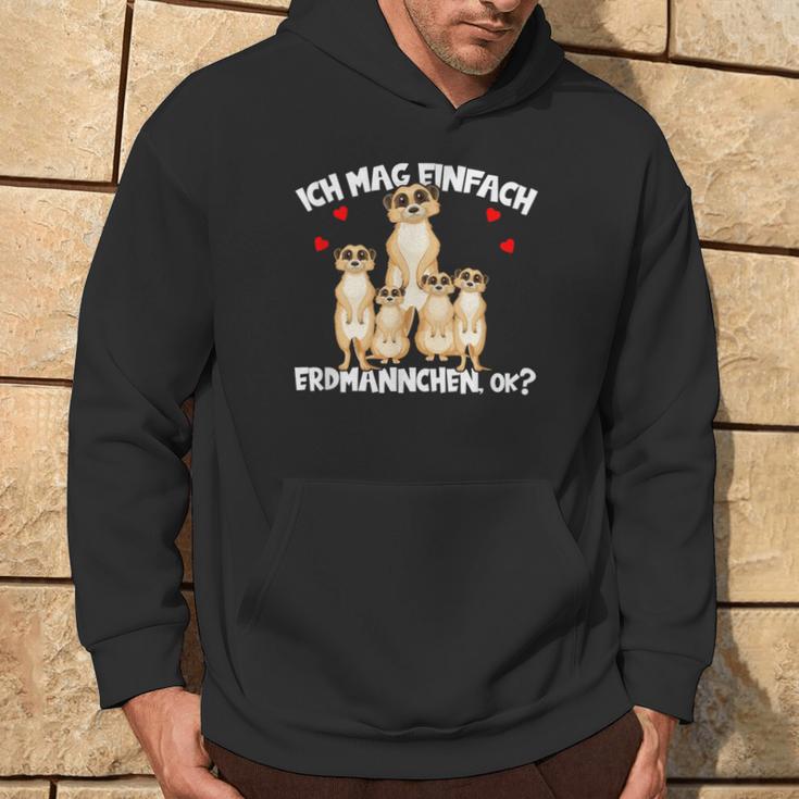 Meerkat Ich Mag Halt Einfach Meerkat Ok S Kapuzenpullover Lebensstil