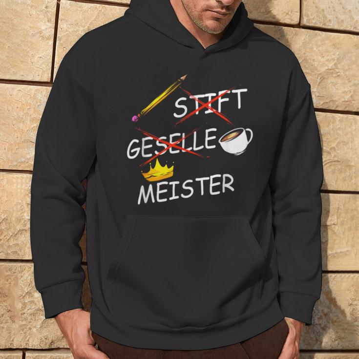 Meister Master Letter Meistertestung Kapuzenpullover Lebensstil