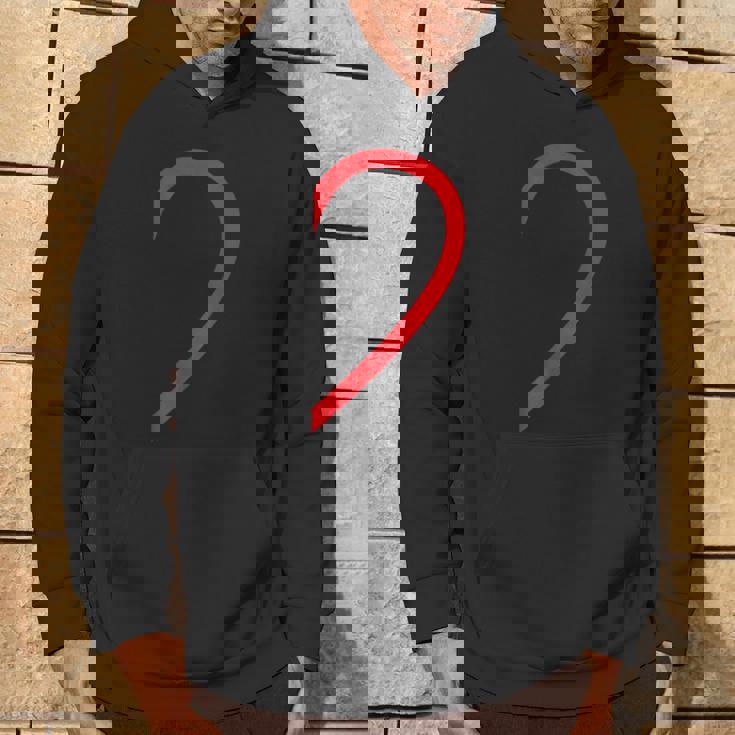 Mezzo Cuore Destro Lato Amore Coppia Camisa Pareja Ropa Felpa con cappuccio Estilo de vida