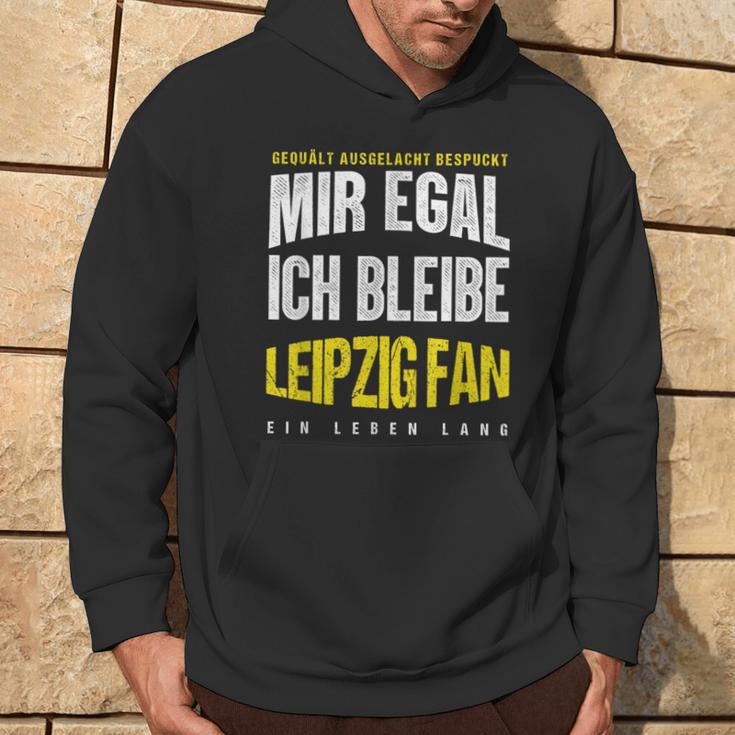 Mir Egal Ich Bleibe Leipzig Fan Football Fan Club Kapuzenpullover Lebensstil