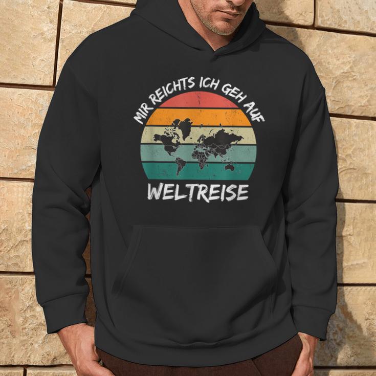 Mir Reichts Ich Geh Auf World Travel World Map Kapuzenpullover Lebensstil