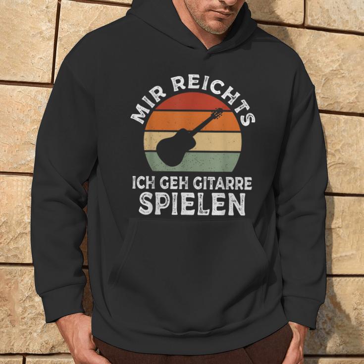 Mir Reichts Ich Geh Gitarre Spielenintage Retro Kapuzenpullover Lebensstil