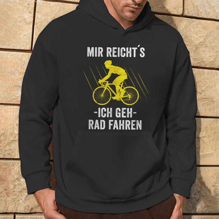 Mir Reicht's Ich Geh Rad Fahren Mountainbike Bicycle Kapuzenpullover Lebensstil