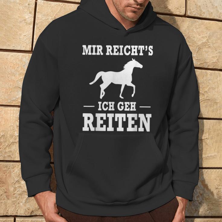 Mir Reicht's Ich Geh Riten Slogan Kapuzenpullover Lebensstil