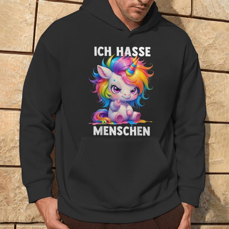 Misantroph Ich Hasse Menschen Kapuzenpullover Lebensstil