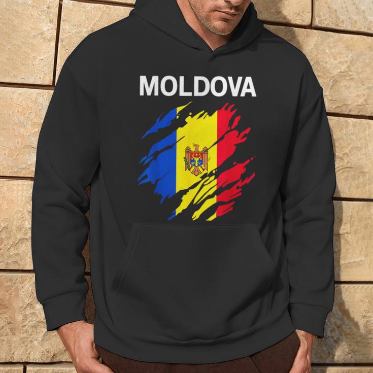 Moldova Flag Kapuzenpullover Lebensstil