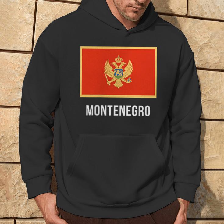 Monte Flag Montenegrinian Kapuzenpullover Lebensstil