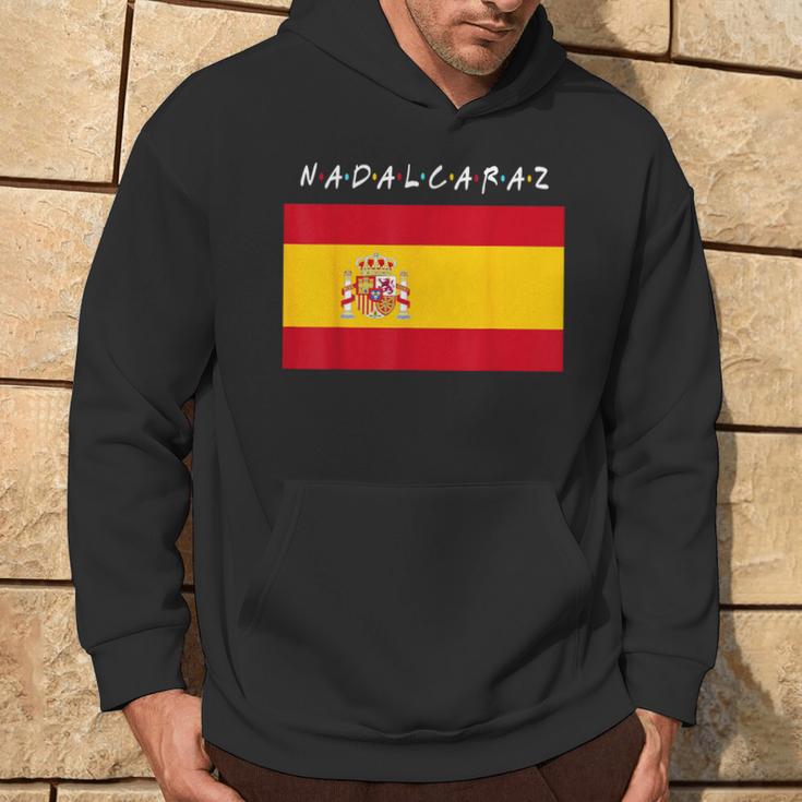 Nadalcaraz With Spain Flag Kapuzenpullover Lebensstil