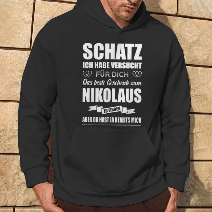 Nikolaus Für Sie Ehefrau Nikolaustag Für Him Ehemann Freund Kapuzenpullover Lebensstil