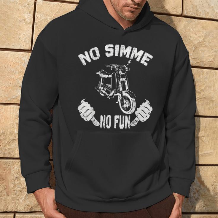 No Simme No Fun Simson Sr50 Kapuzenpullover Lebensstil