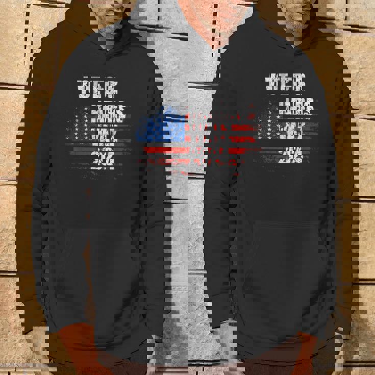 Non Torneremo IndietroOta Per Il Presidente Harris Walz 2024 Felpa con cappuccio Estilo de vida