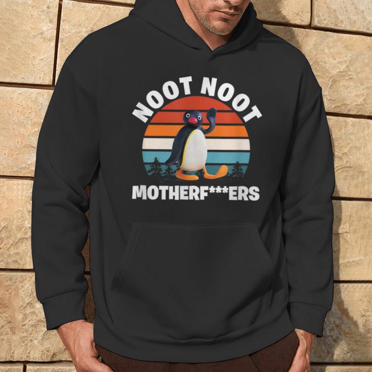 Noot Noot Penguin Lover intage Retro Kapuzenpullover Lebensstil