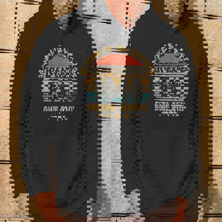 Novembre 1940 84 Anni Compleanno Uomo Donna 1940 Felpa con cappuccio Estilo de vida