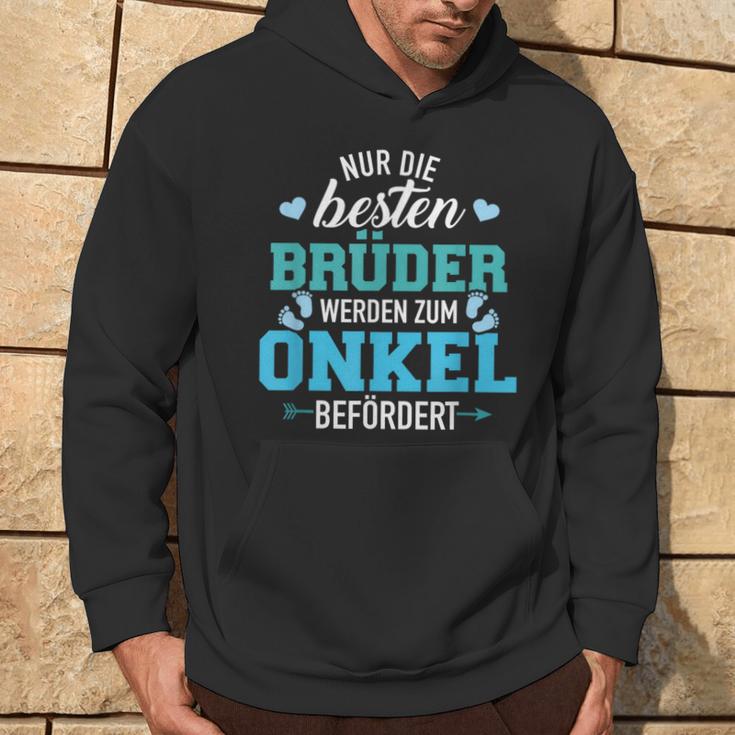 Nur Die Beste Brüder Werden Zum Unkel Befördert Kapuzenpullover Lebensstil