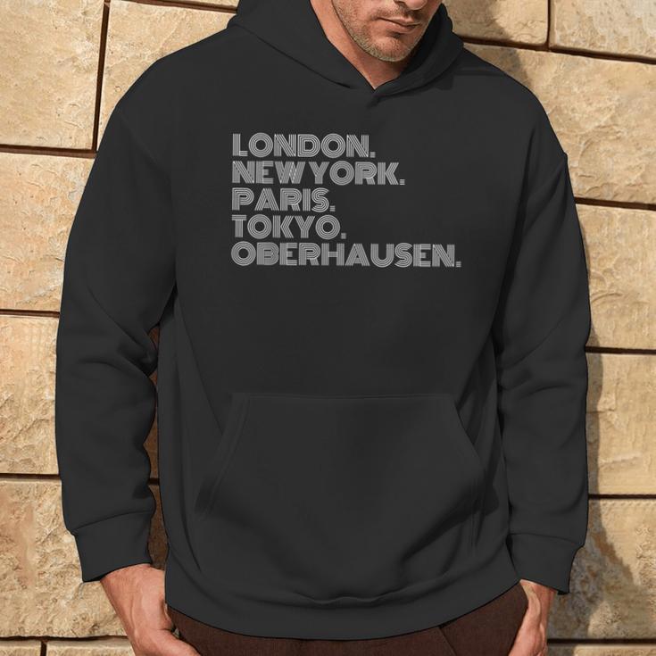 Oberhausen City Metropolis Home Region Kapuzenpullover Lebensstil