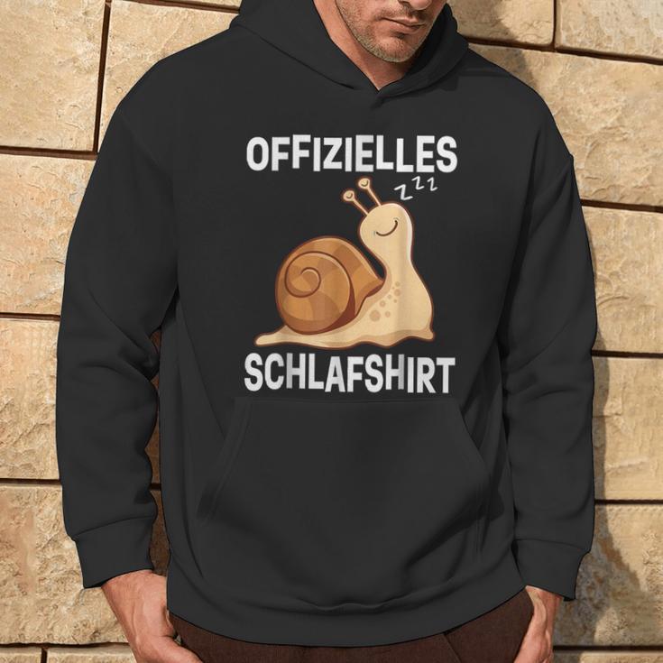 Offizieller Snail Sleep Schlafanzug Snail Late Sleeper Kapuzenpullover Lebensstil