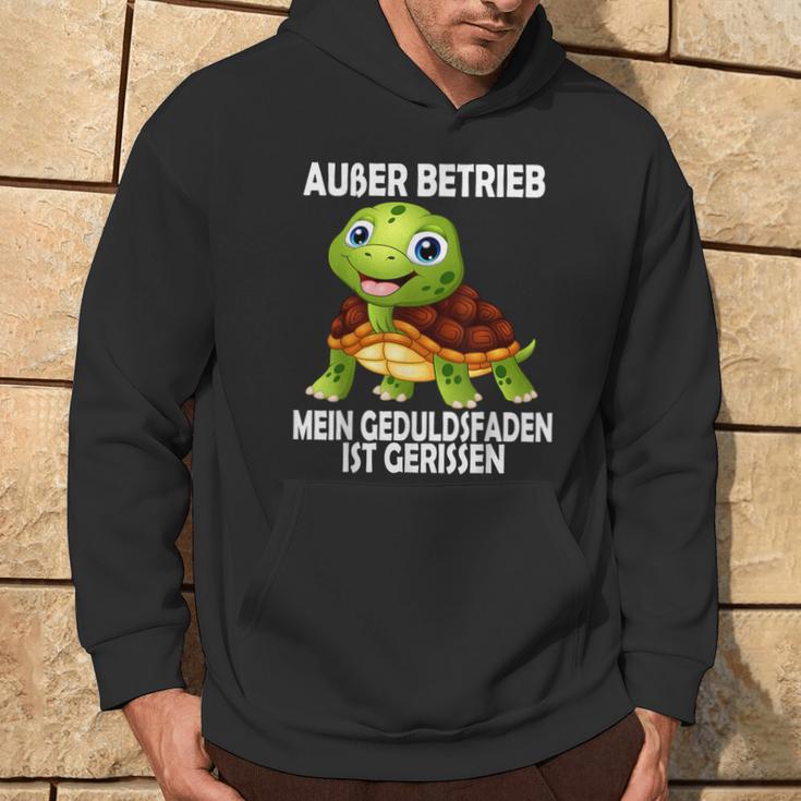 Ohne Betrieb Schildkrötle Kapuzenpullover Lebensstil