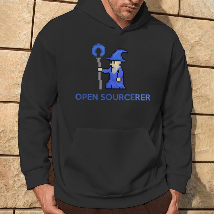 Open Sourcerer Programmer Kapuzenpullover Lebensstil