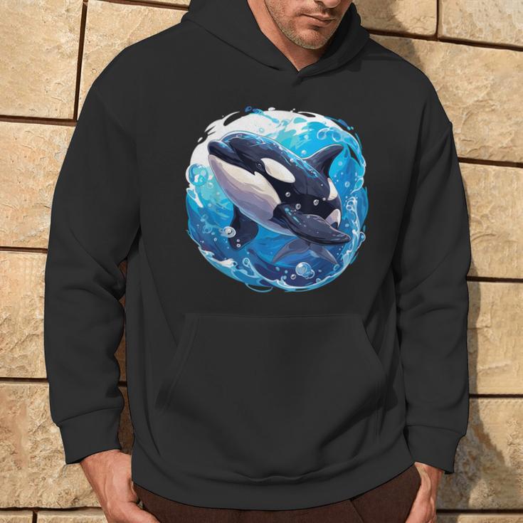 Orcas Orca Kapuzenpullover Lebensstil