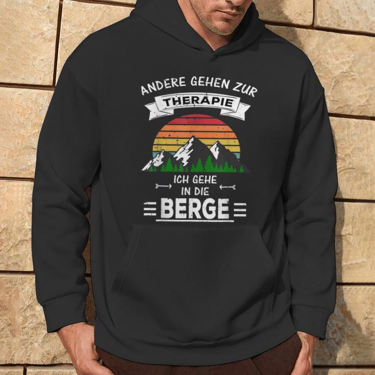 Others Go To Therapie Ich Gehe In Die Berge Kapuzenpullover Lebensstil