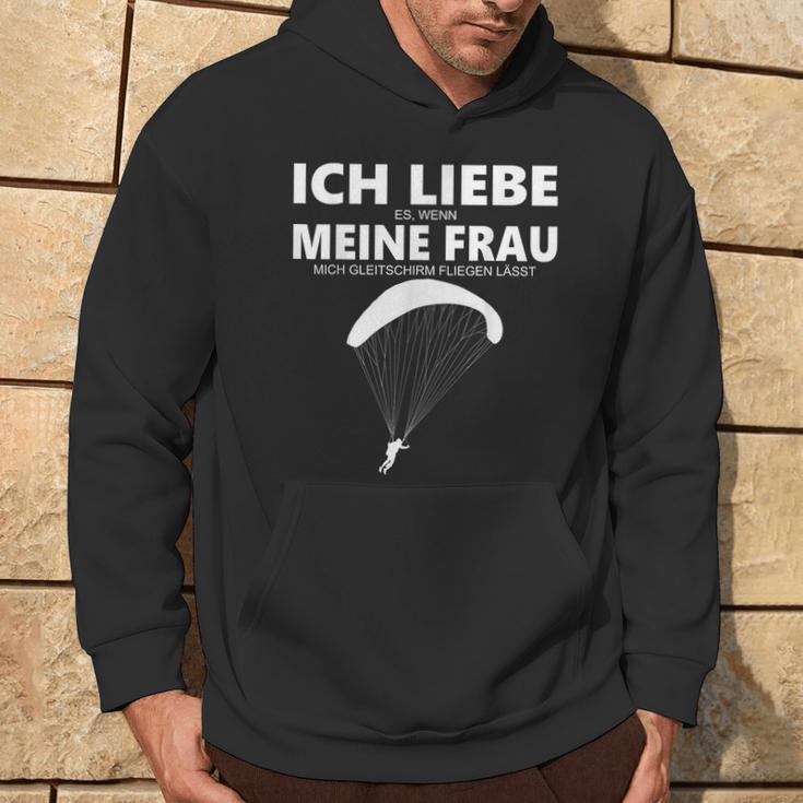 Paragliding Paragleiten Gliding Sail Kapuzenpullover Lebensstil