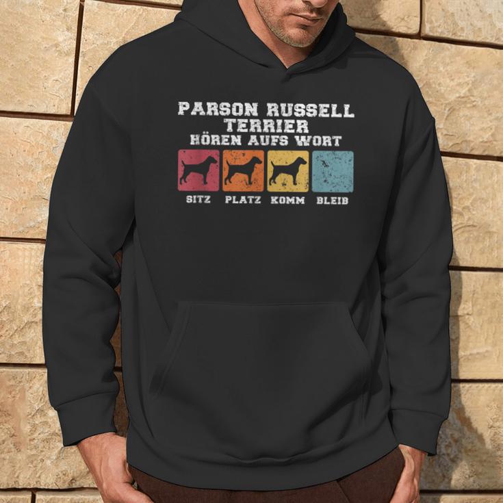 Parson Russell Terrier Hören Aufs Wort Kapuzenpullover Lebensstil