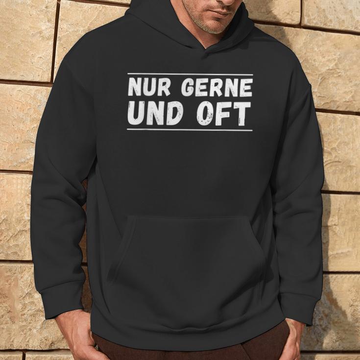 Partner Nur Gerne Und Oft Kapuzenpullover Lebensstil