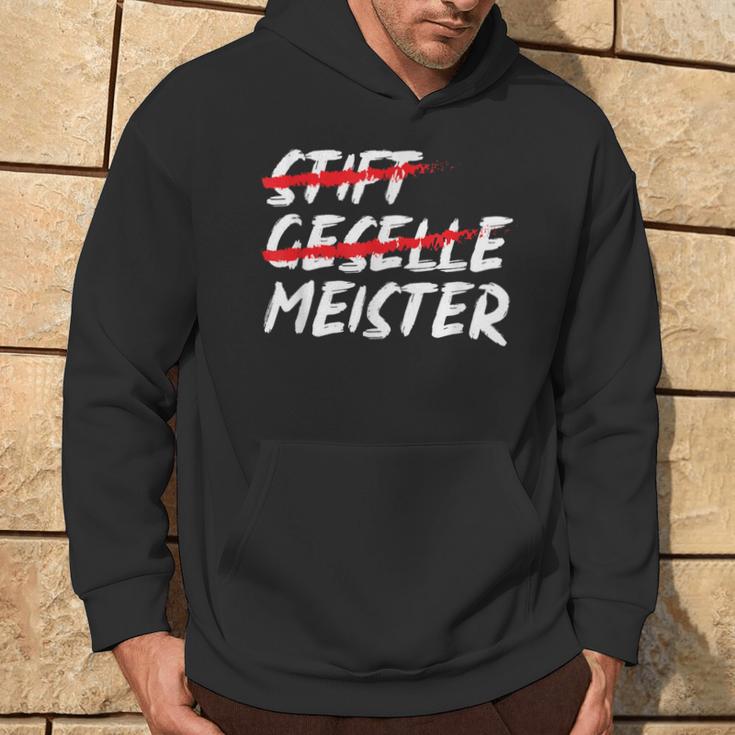 Pen Geselle Meister Meisterprüfung Prüfung Für Handwerker Kapuzenpullover Lebensstil