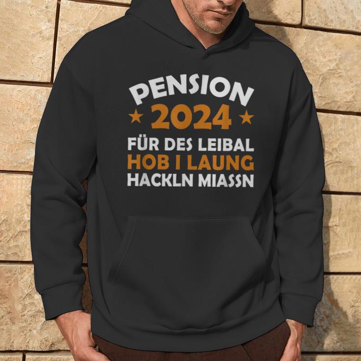 Pension 2024 Für Dieses Musste Ich Lang Arbeit Kapuzenpullover Lebensstil