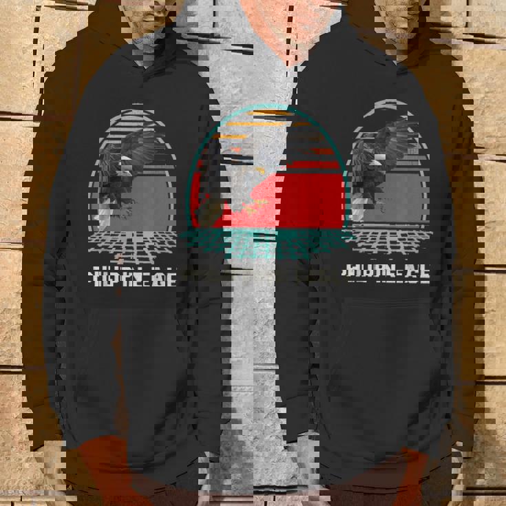 Philippine Eagle Sunrise Hoodie Lifestyle