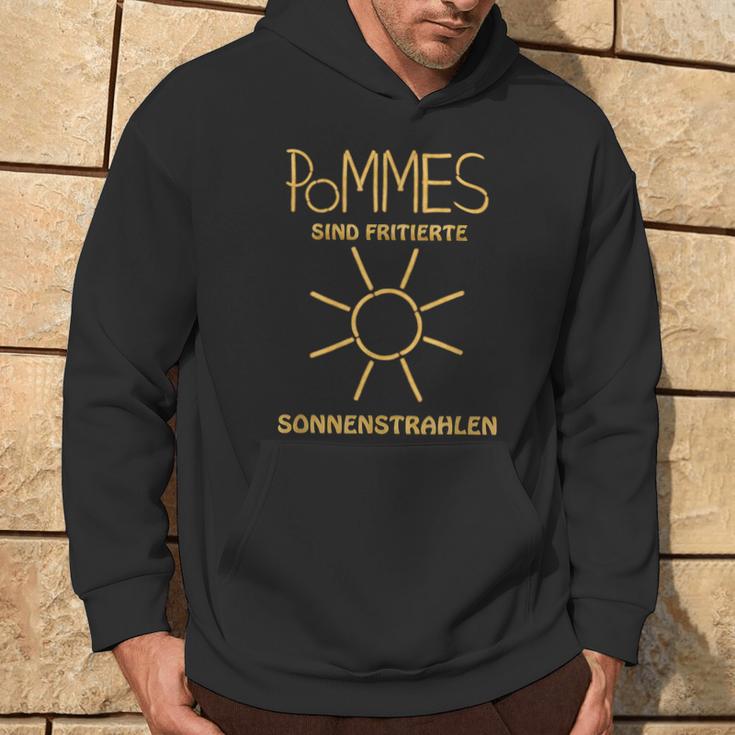 Pommes Pompoms Are Frittierte Sonnenenrahlen Kapuzenpullover Lebensstil