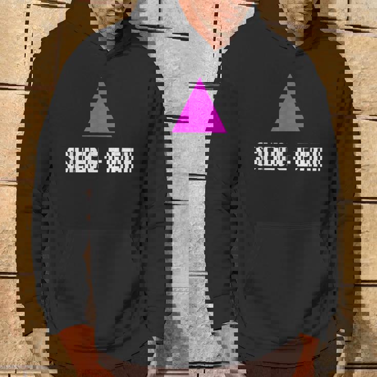 Power And Protest Silence Death Silence Mort Felpa con cappuccio Estilo de vida