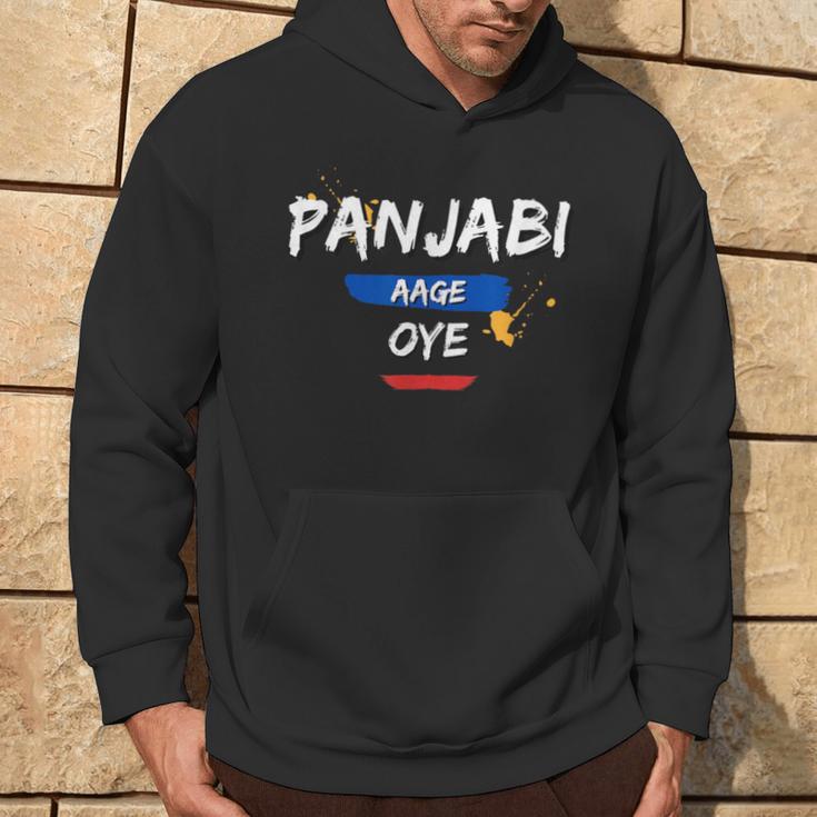 Punjabi Sage Oye Colourful Panjabi Aa Gaye Oye Diljit Dosanjh Kapuzenpullover Lebensstil