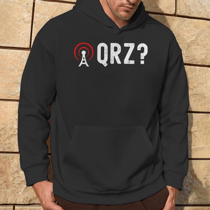 Qrz Amateur Radio Kapuzenpullover Lebensstil