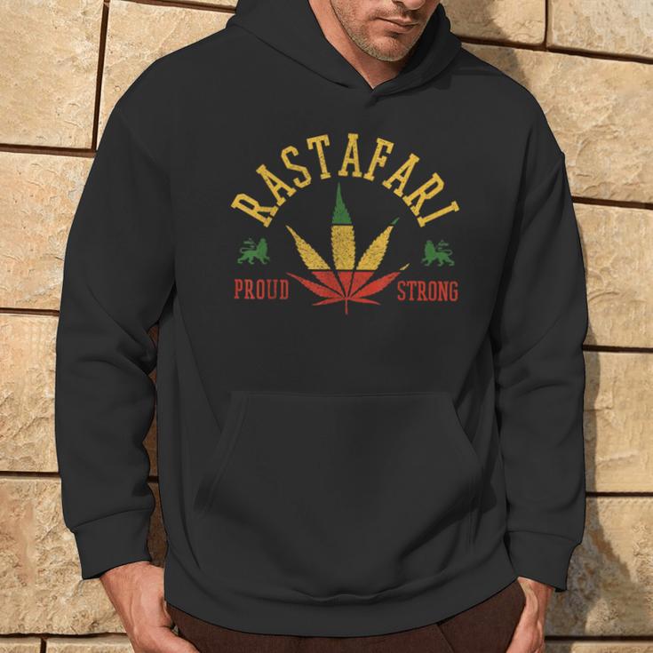 Rastafari Lion Of Judah Ganja Cannabis Gras Rasta Reggae Kapuzenpullover Lebensstil